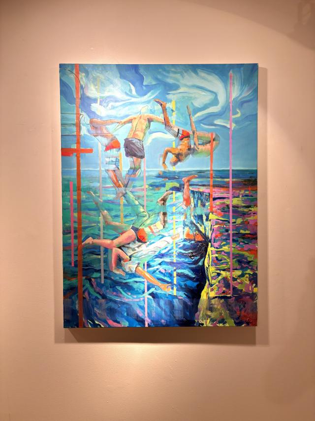 Art featured in the Root/Signal Exhibition in the Arno Maris Gallery.