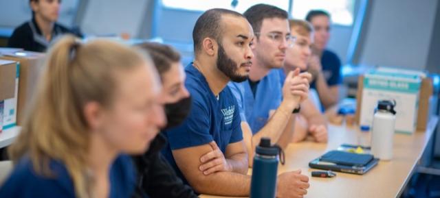 PA students in class