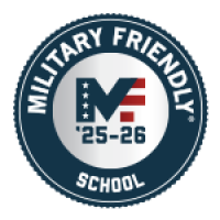 Military Friendly School 25-26 Badge.